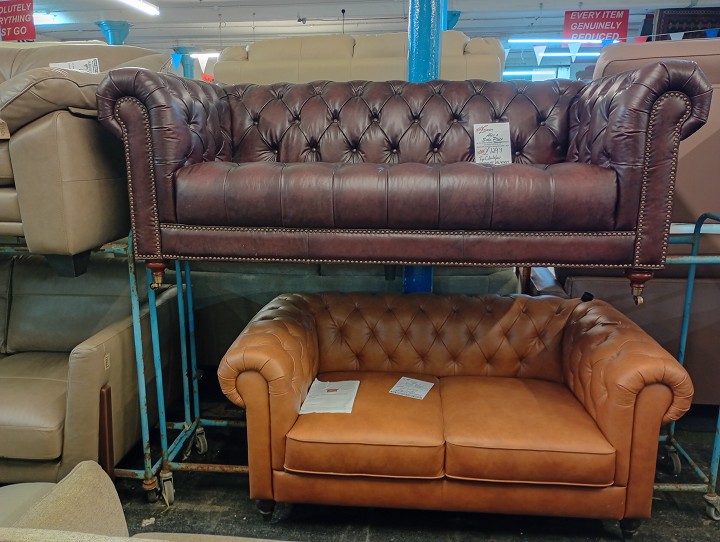 Sofa #1283 at Alec's clearance warehouse, Bolton