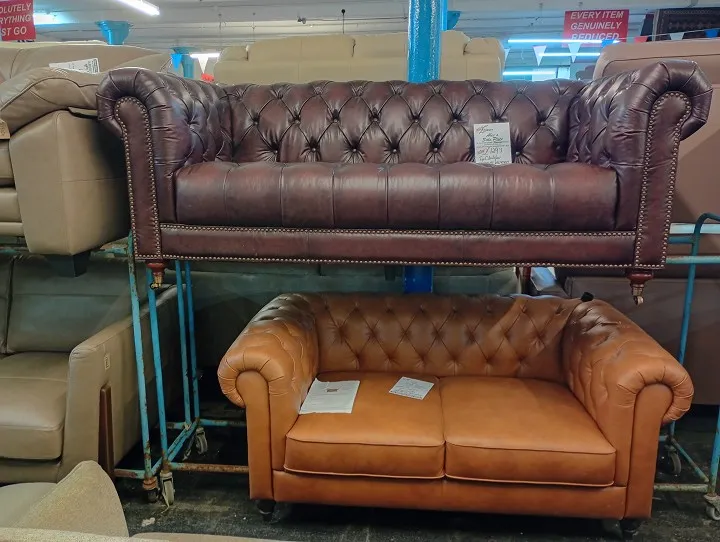 Sofa #1041 at Alec's clearance warehouse, Bolton