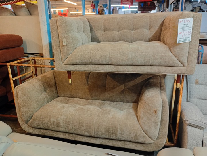 Sofa #1262 at Alec's clearance warehouse, Bolton