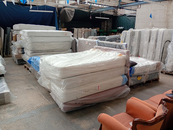 Sofa #1219 at Alec's clearance warehouse, Bolton