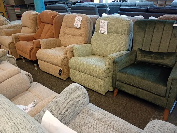 Sofa in stock at Alec's, available for delivery to Cumbria and the Lake District