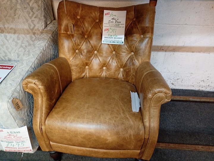 Sofa #1409 at Alec's clearance warehouse, Bolton