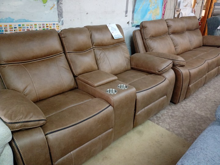 Sofa #1375 at Alec's clearance warehouse, Bolton