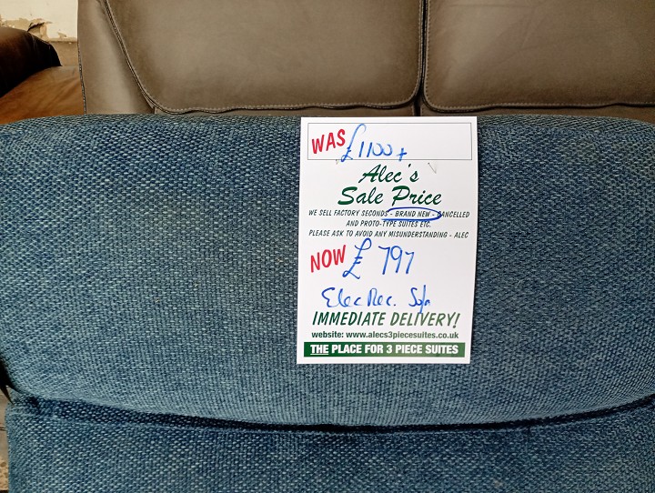 Sofa #1364 at Alec's clearance warehouse, Bolton