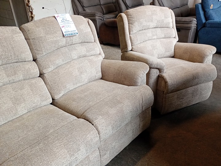 Sofa #1358 at Alec's clearance warehouse, Bolton