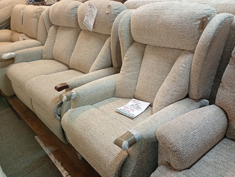 Sofa #1653 at Alec's clearance warehouse, Bolton
