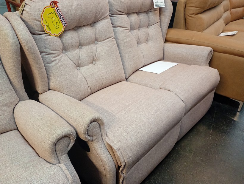 Sofa #1615 at Alec's clearance warehouse, Bolton