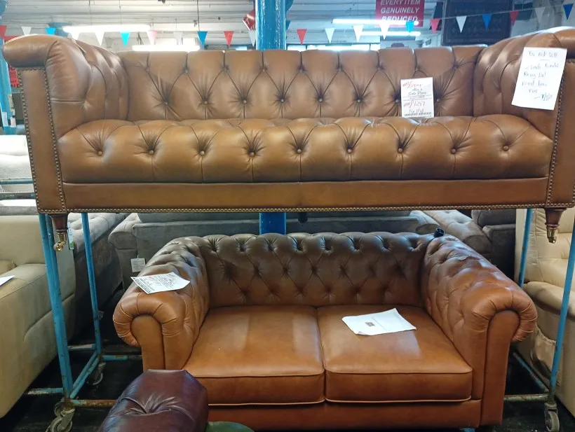 Sofa #1560 at Alec's clearance warehouse, Bolton