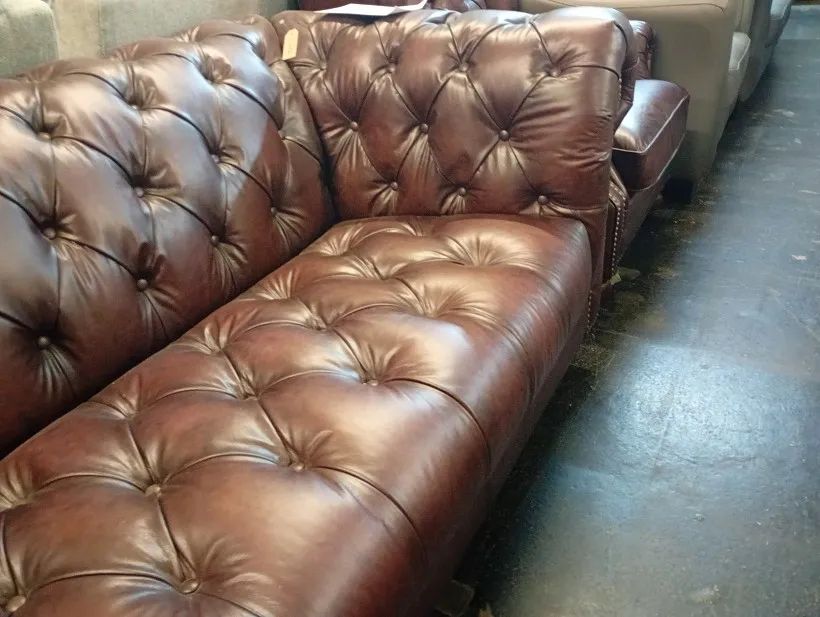 Sofa #1554 at Alec's clearance warehouse, Bolton