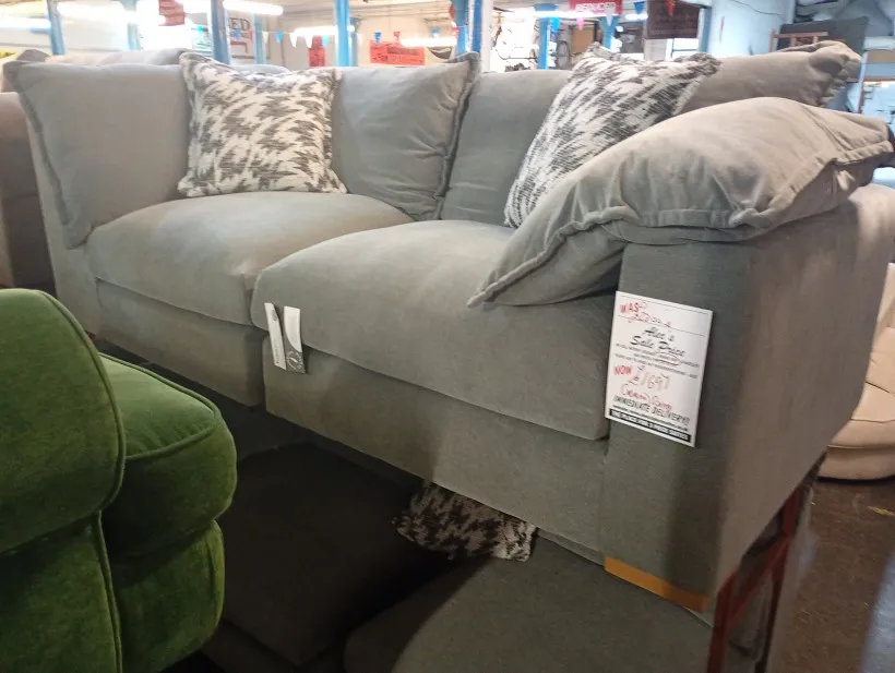 Sofa #1547 at Alec's clearance warehouse, Bolton