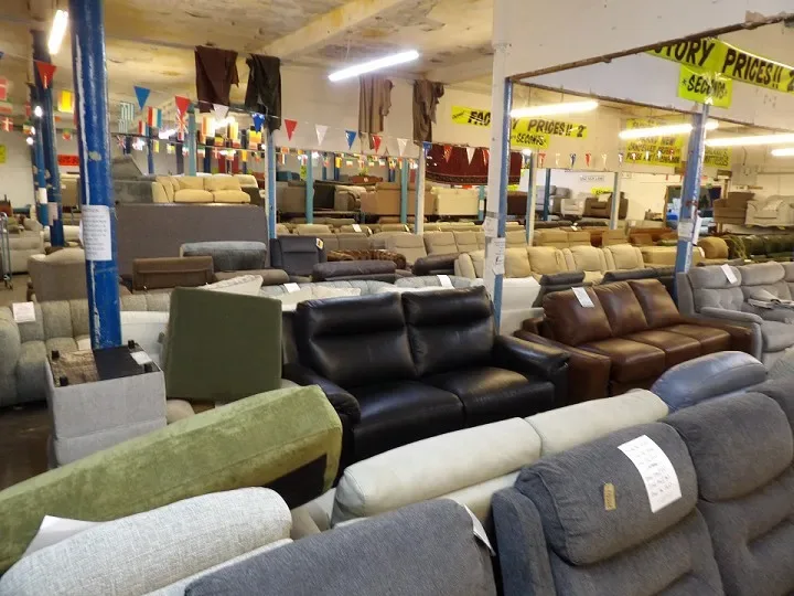 Sofa #3689 at Alec's clearance warehouse, Bolton